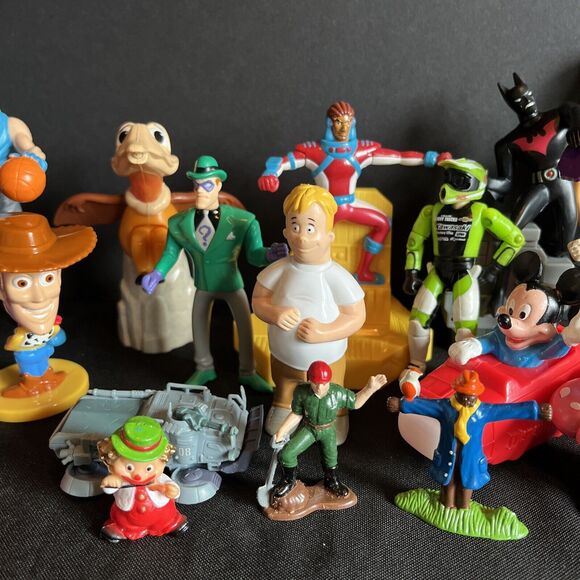 Vintage 1990’s McDonalds Burger King Figures Fast Food Toys Lot of 18 Some Misc. - Picture 4 of 16